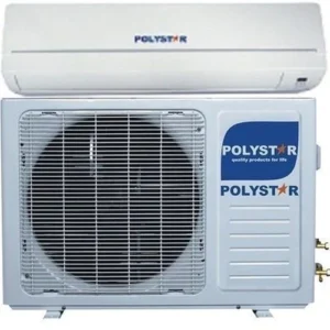Polystar 1.5HP Split Unit Air Conditioner + Installation Kit | 12R410XAN