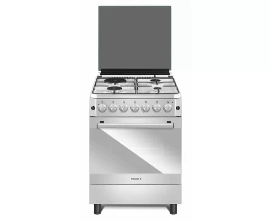 MAXI 3+1 Standing 60*60 Gas Cooker INOX PLUS | MAXI 6060 PLUS